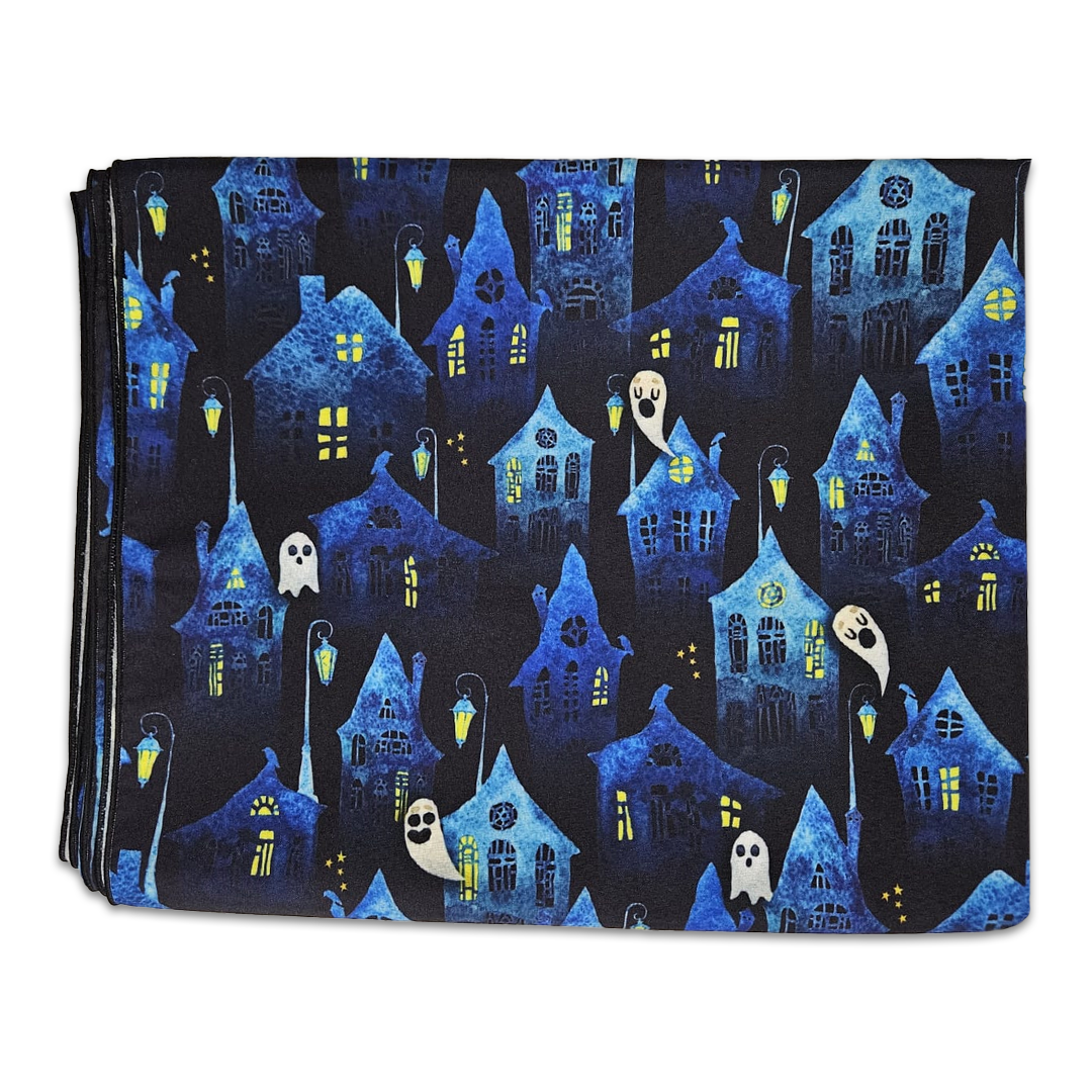 Mantel Halloween - Fantasmas en la ciudad