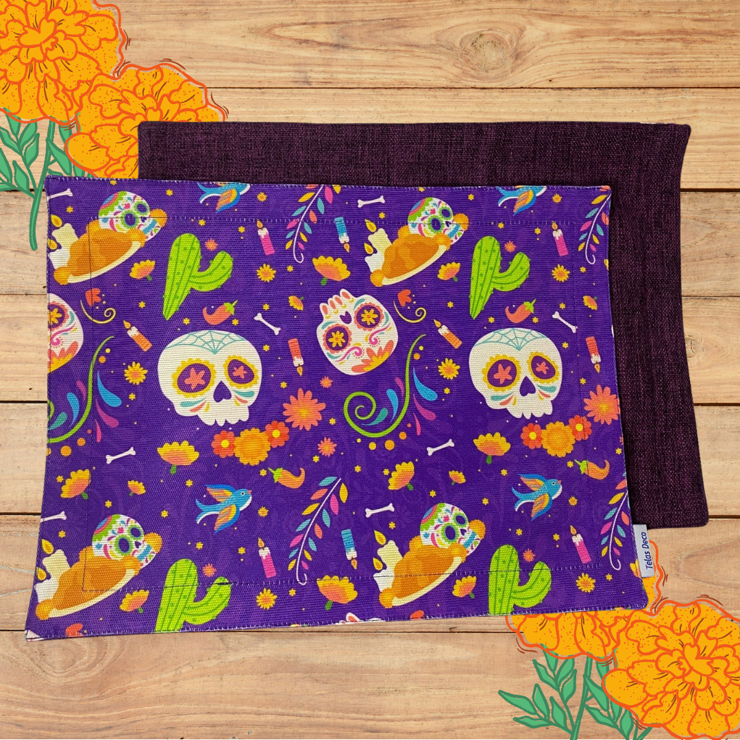 Mantel Individual - Ofrenda Morada
