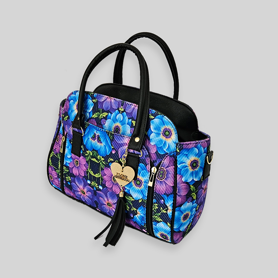 Bolsa artesanal - Violeta