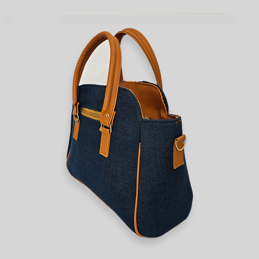Bolsa artesanal - Franja Floral