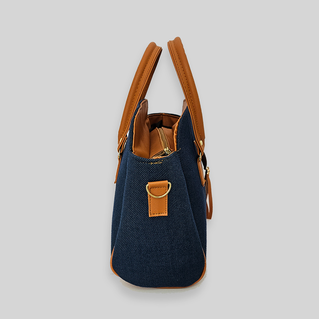 Bolsa artesanal - Franja Floral