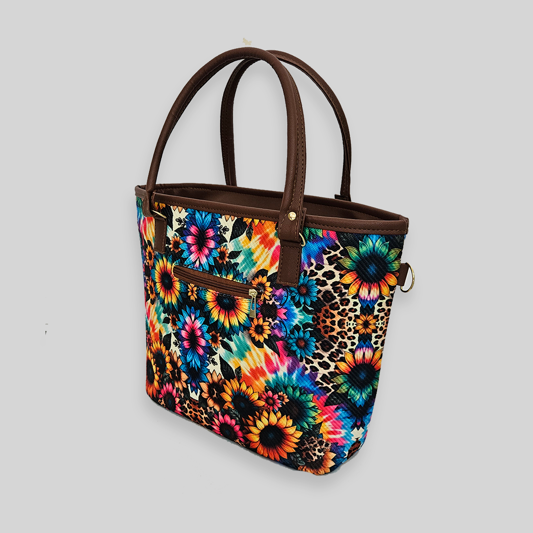 Bolsa artesanal - Girasol Hipnotic 2