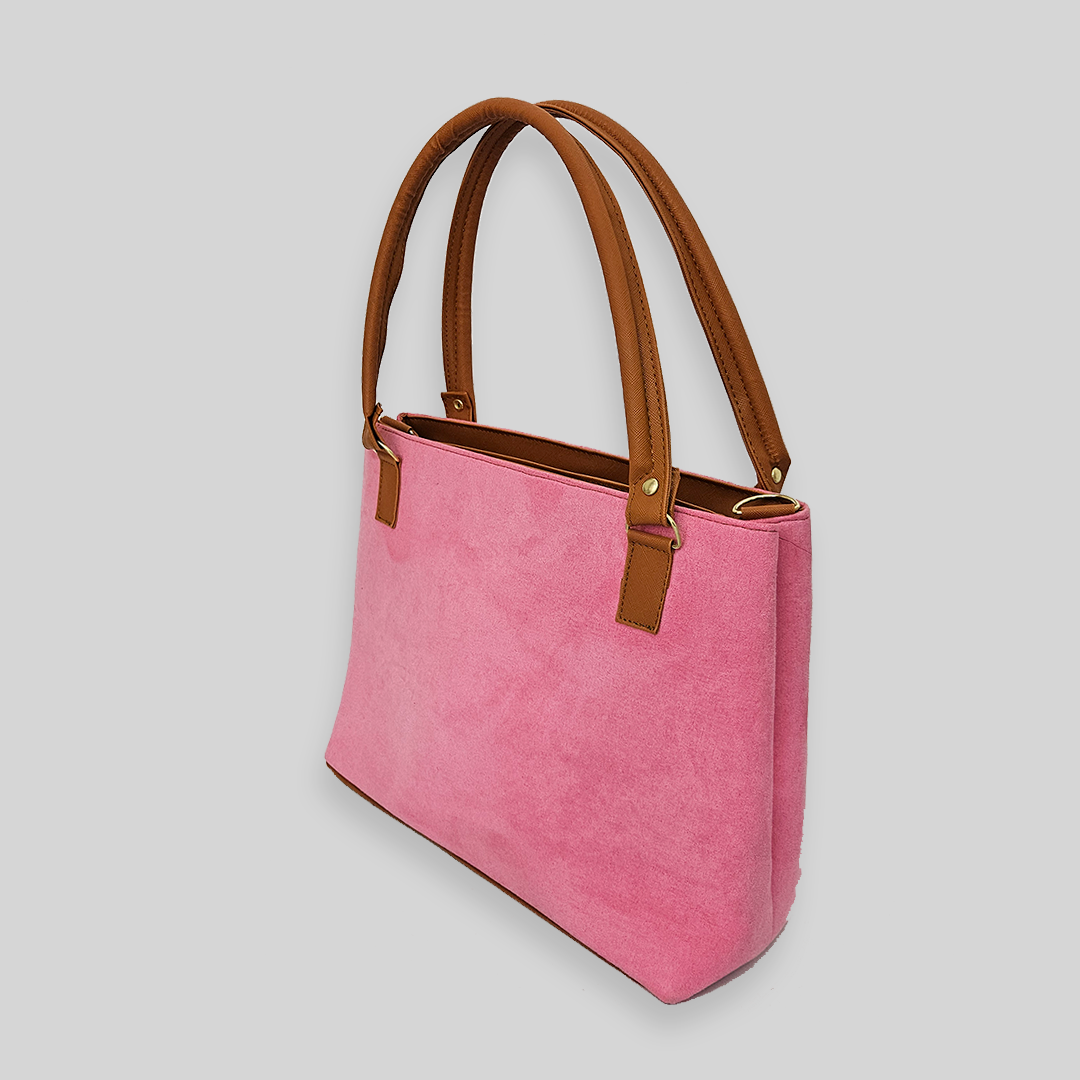 Bolsa artesanal - Rosa Sue