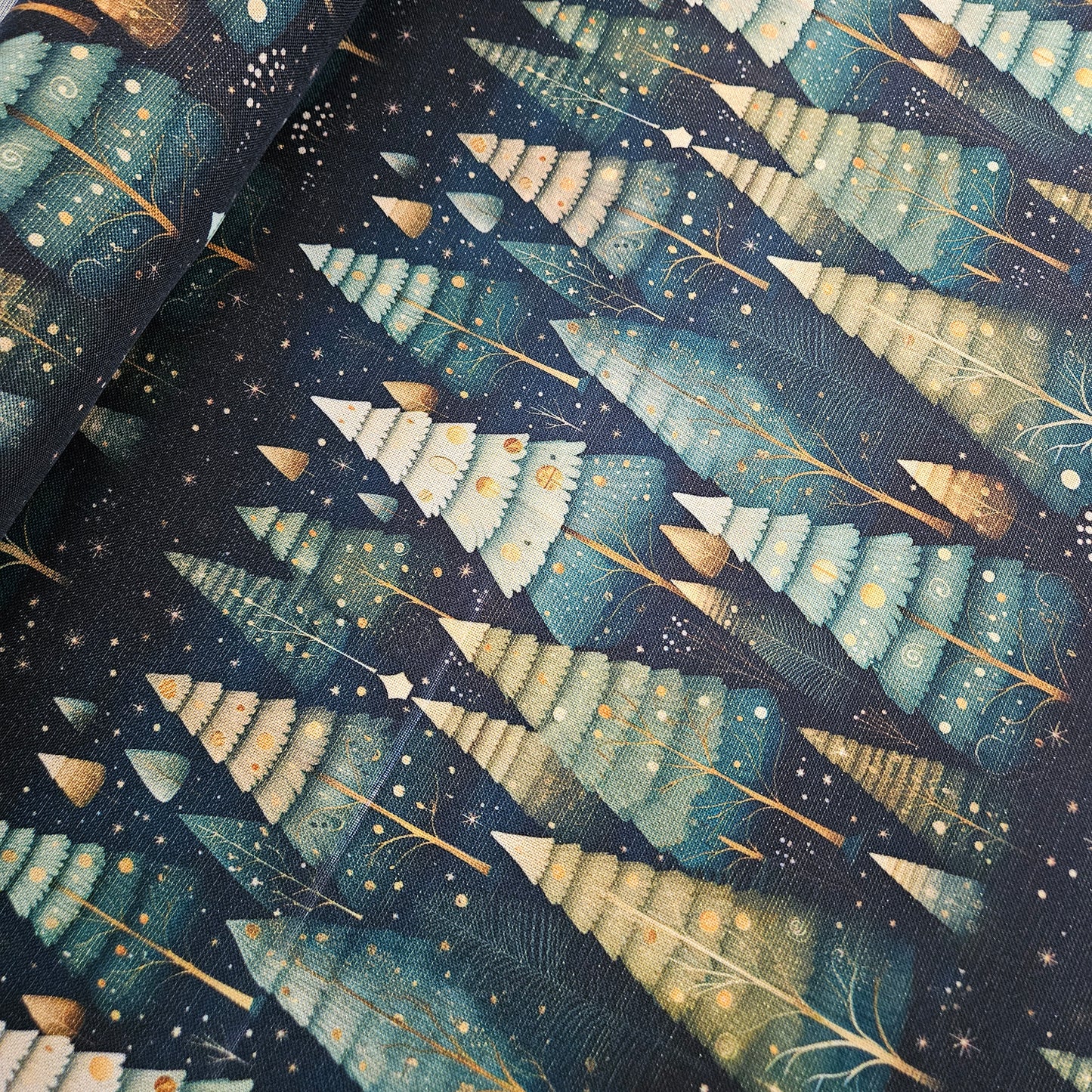 Half panama lurex Golden Night