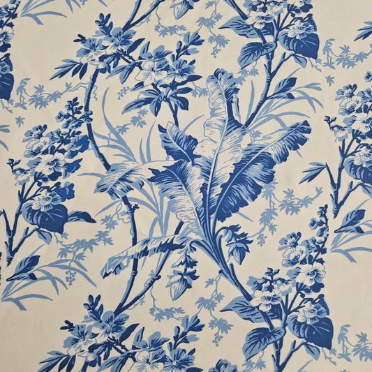 Half Panama Doble Ancho - Wallpaper fernbrook Azul