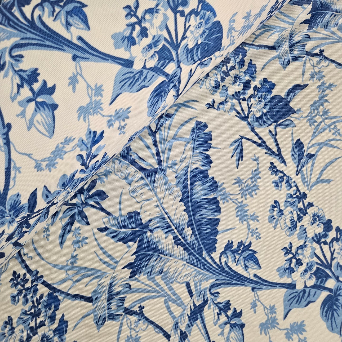 Half Panama Doble Ancho - Wallpaper fernbrook Azul