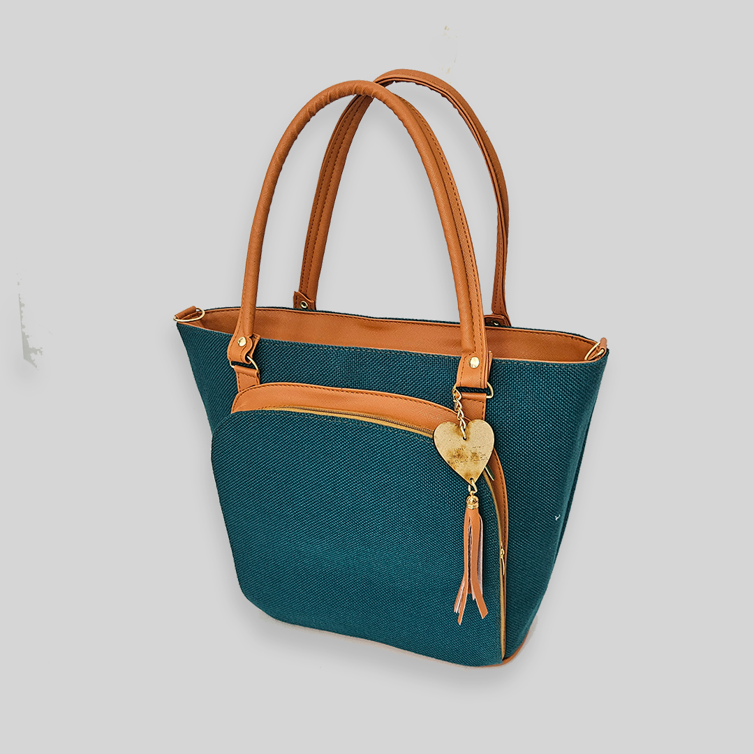 Bolsa artesanal - Verde AQ