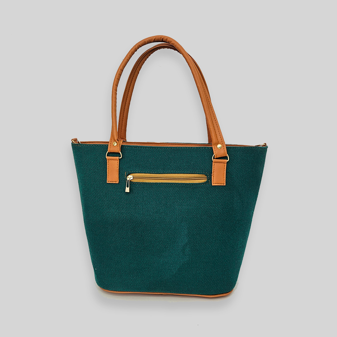 Bolsa artesanal - Verde AQ