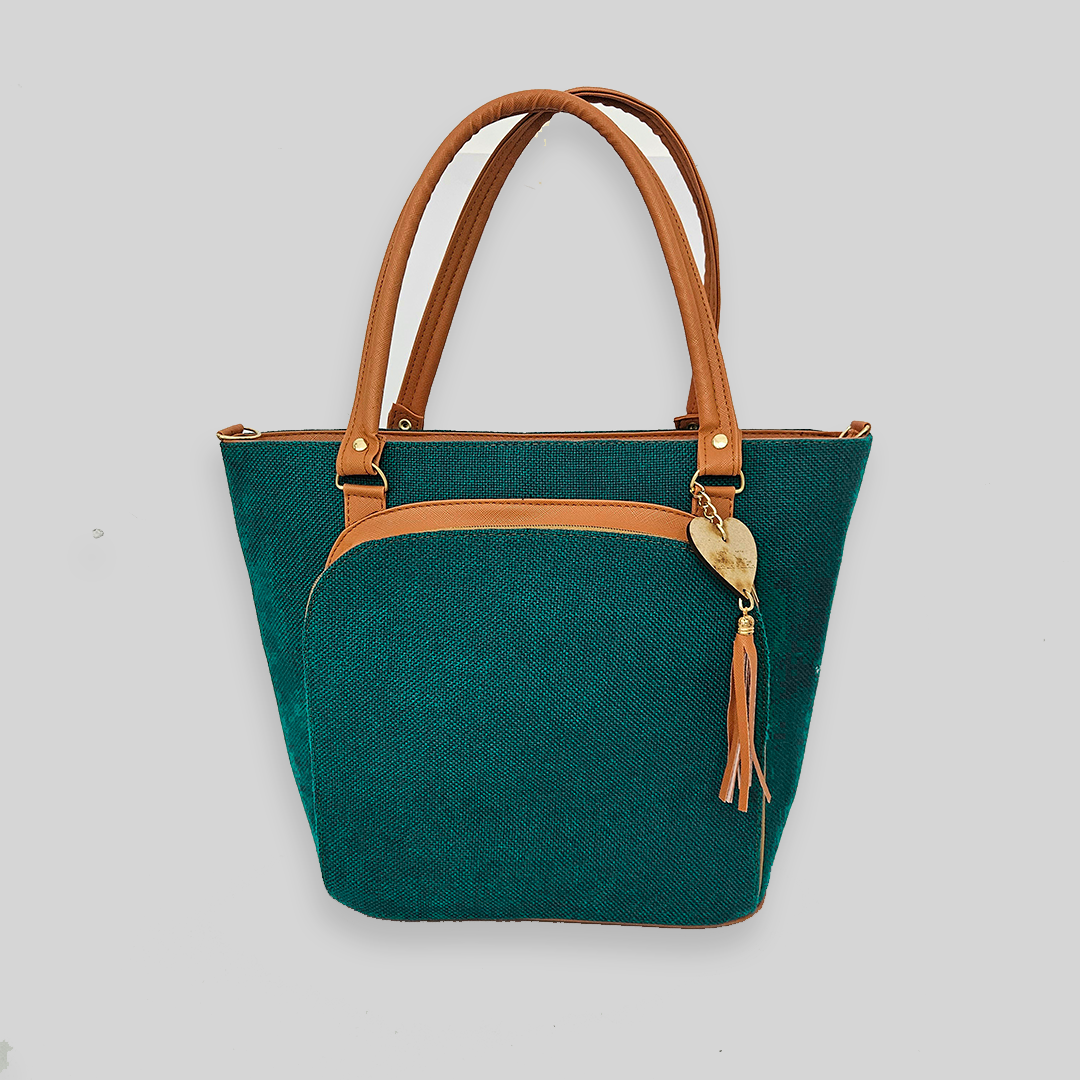 Bolsa artesanal - Verde AQ