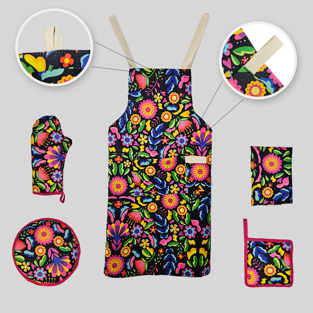 Juego de Cocina - Otomi Floral