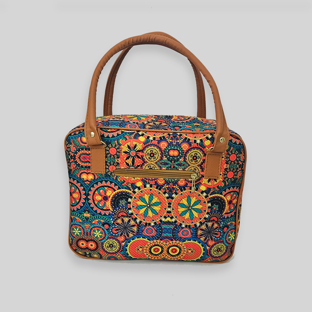 Bolsa artesanal - Círculos