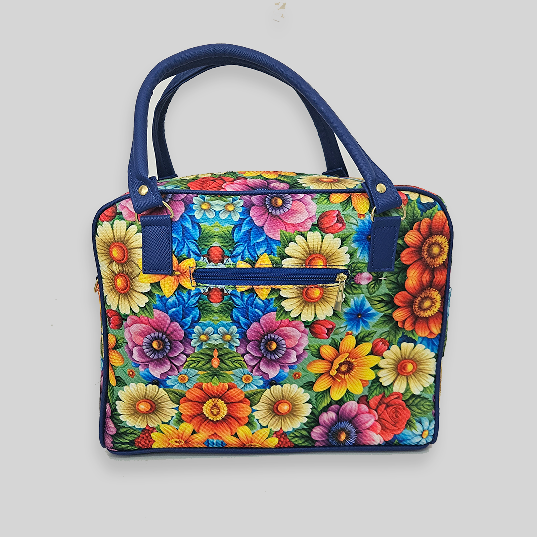 Bolsa artesanal - Flor Real