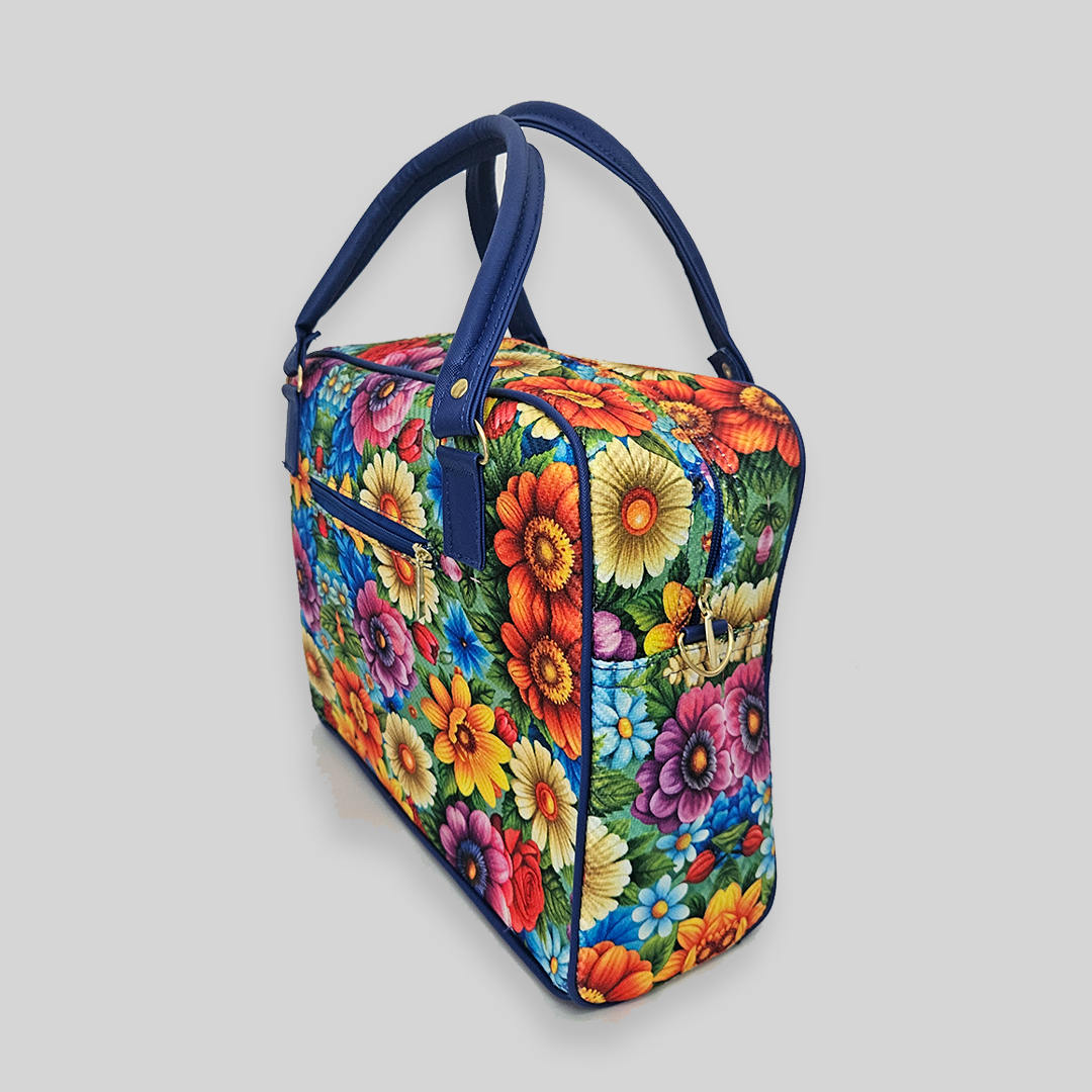 Bolsa artesanal - Flor Real