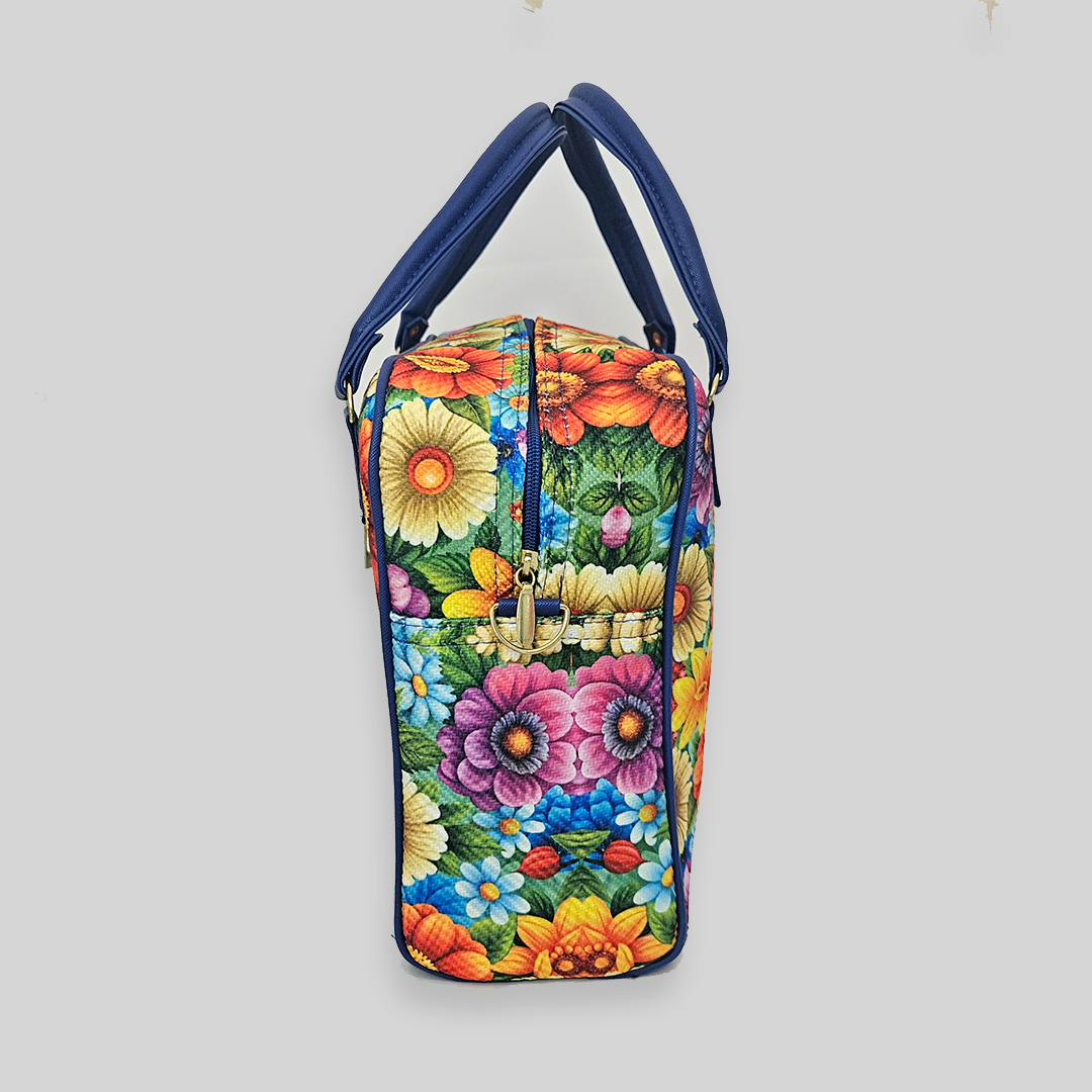 Bolsa artesanal - Flor Real