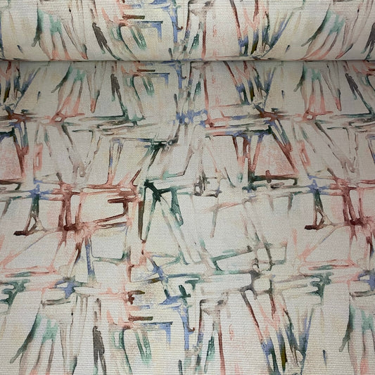 Tela Azteca - Cristal collage