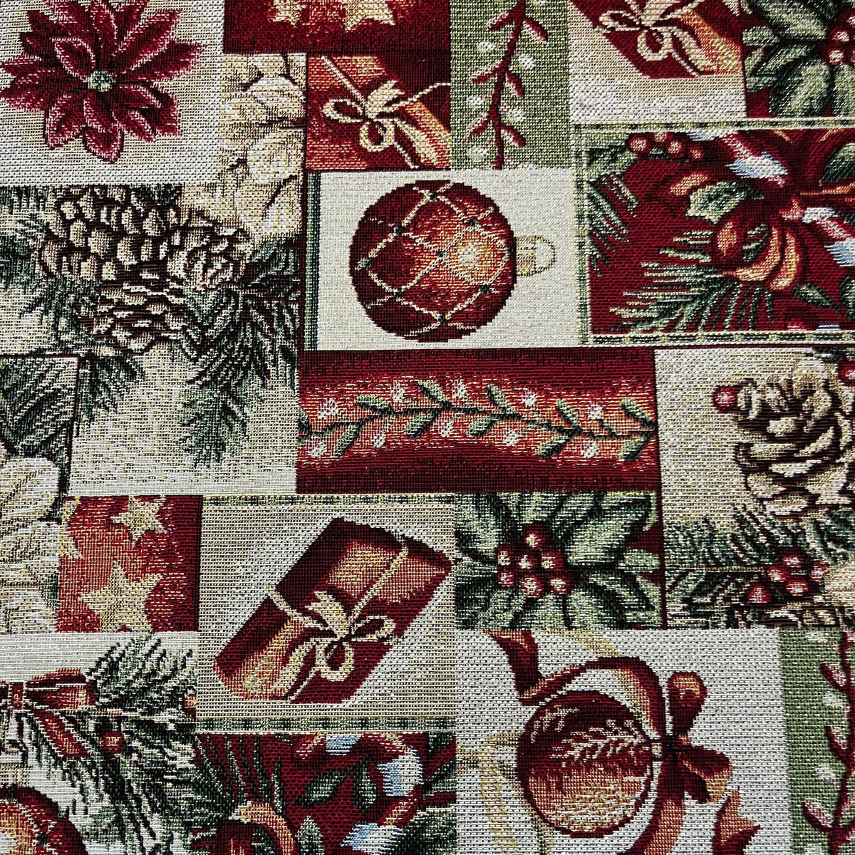 Gobelino Lurex - Navidad Tradicional