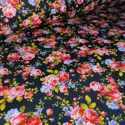 Tela Popelina- Flora #7