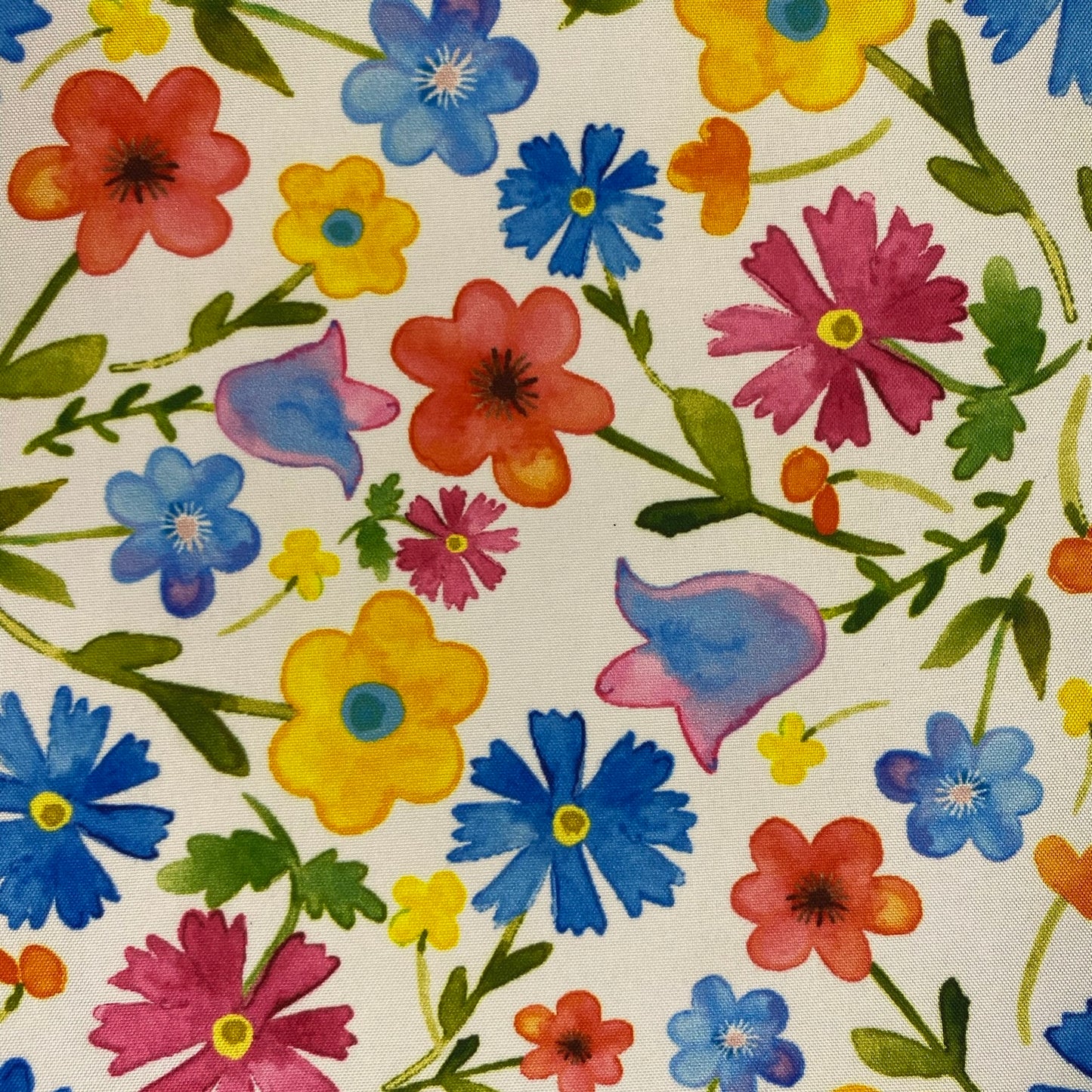 Tela Popelina- Flora #12