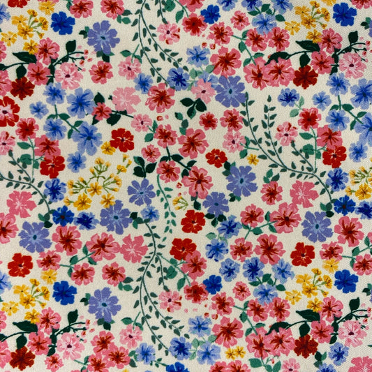 Tela Popelina- Flora #22