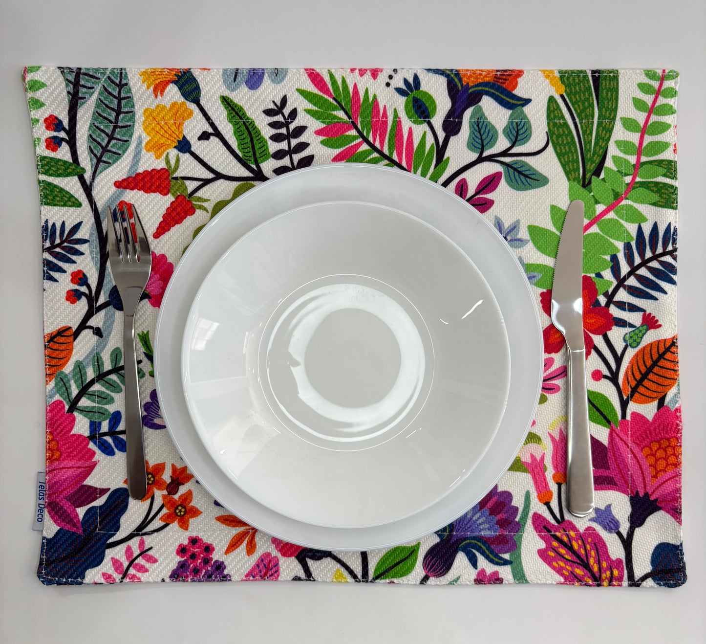 Mantel Individual - Flor Tropical