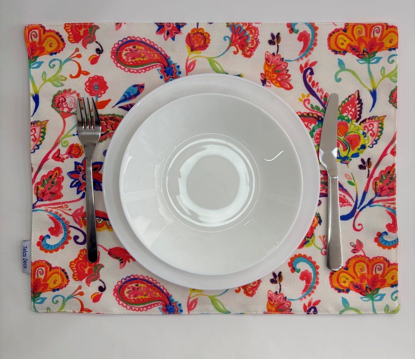 Mantel Individual - Pasley rosa