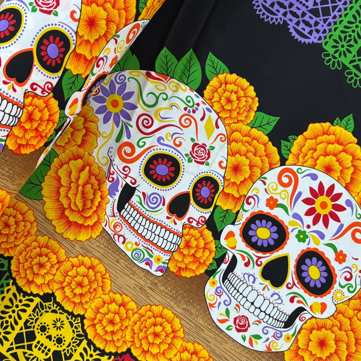 Tergal Ofrenda cempaxúchitl negra