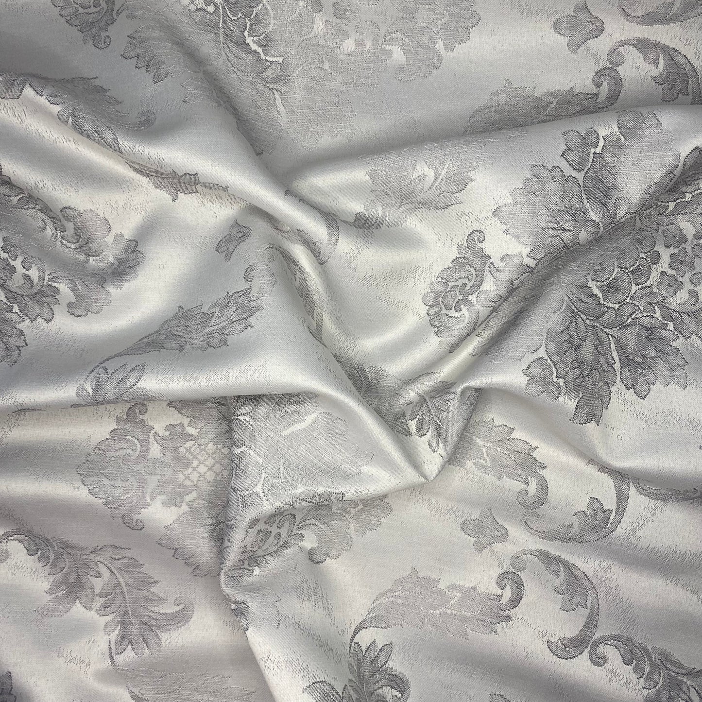 Jacquard Medallón - Gris