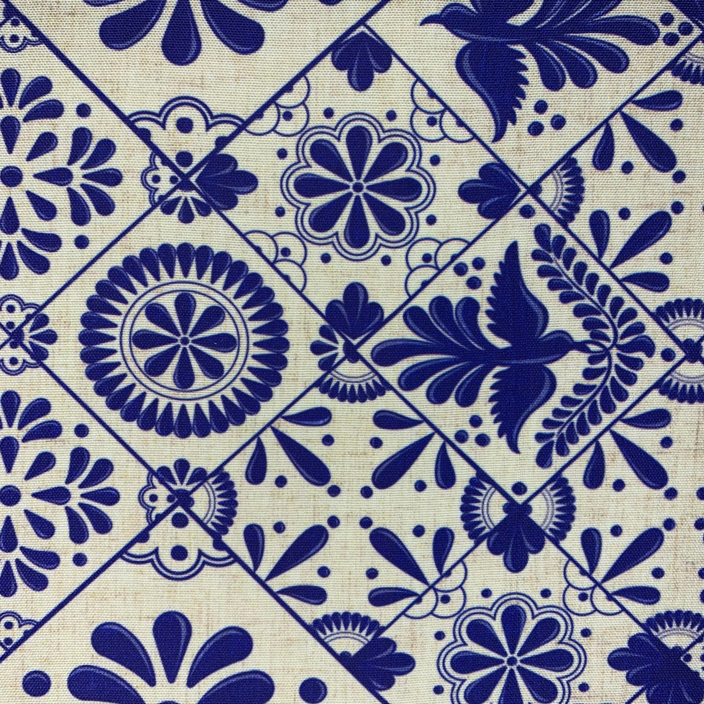 Tela Half Panamá - Talavera poblana