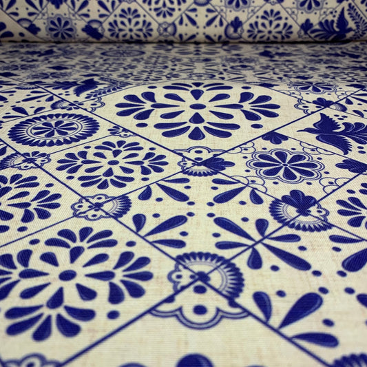 Tela Half Panamá - Talavera poblana