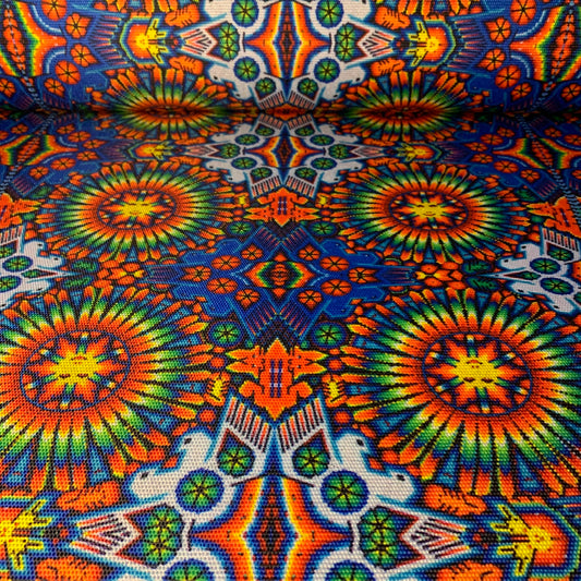 Tela Azteca- Sol huichol