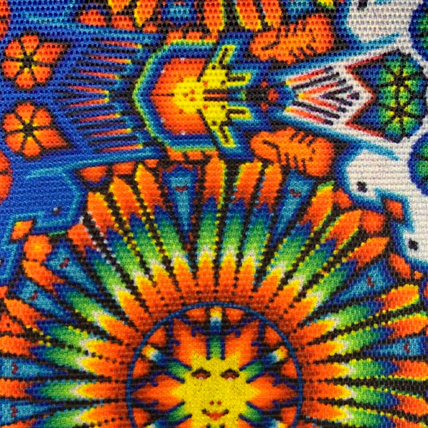 Tela Azteca- Sol huichol