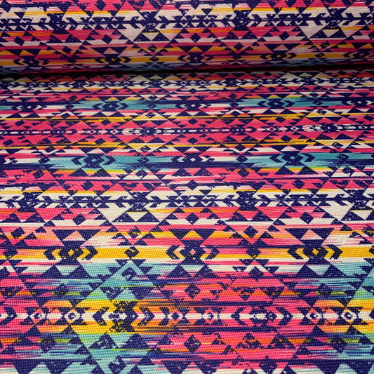 Tela Azteca- Rombo colorfull