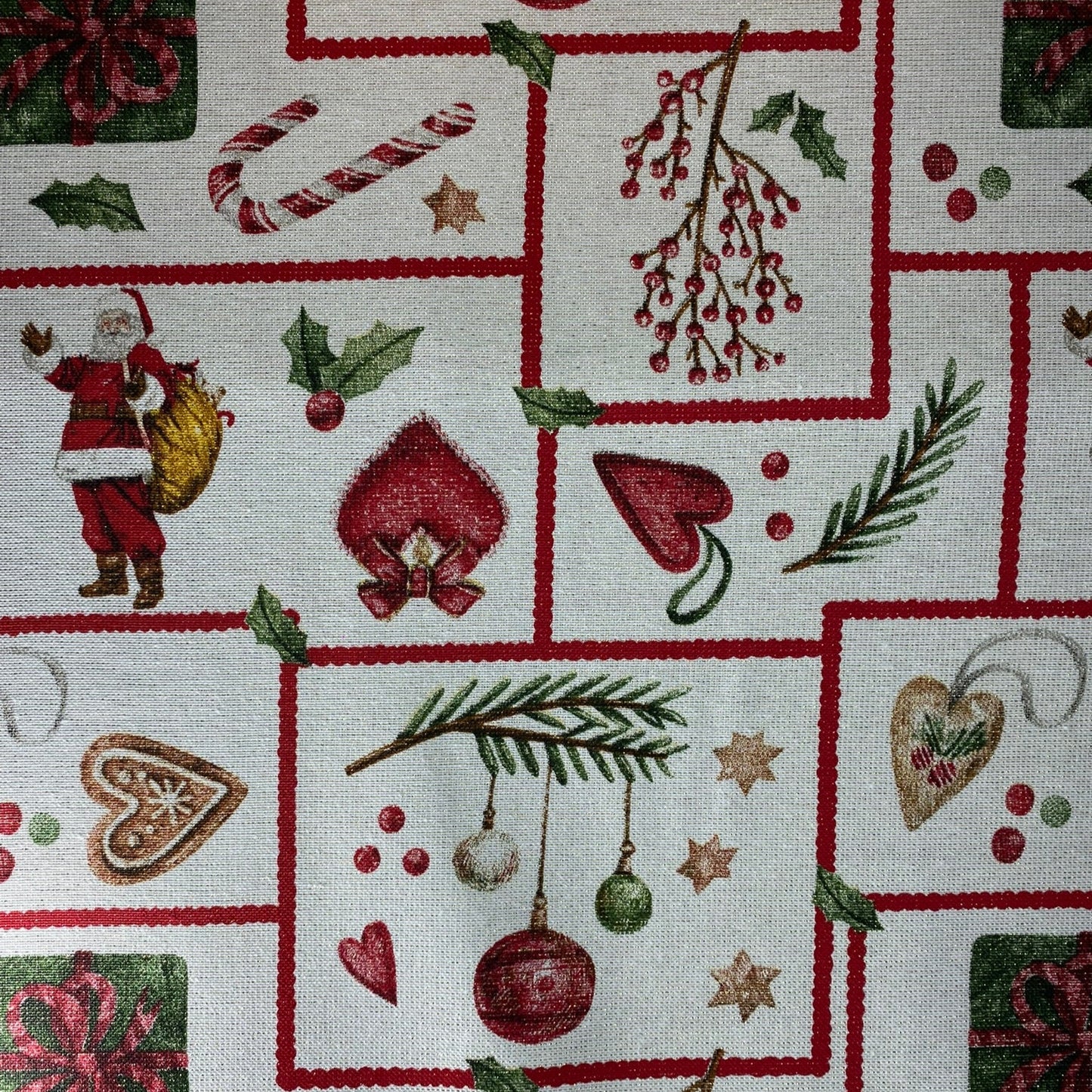 Panama Navidad Lurex Baston Navidad