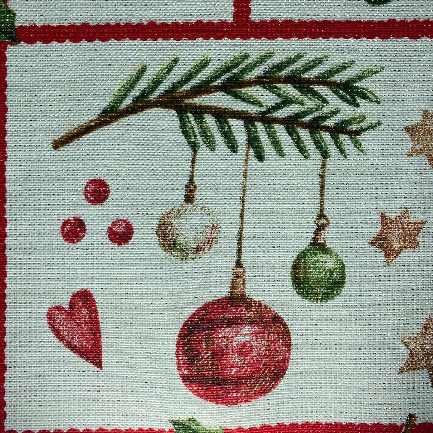 Panama Navidad Lurex Baston Navidad