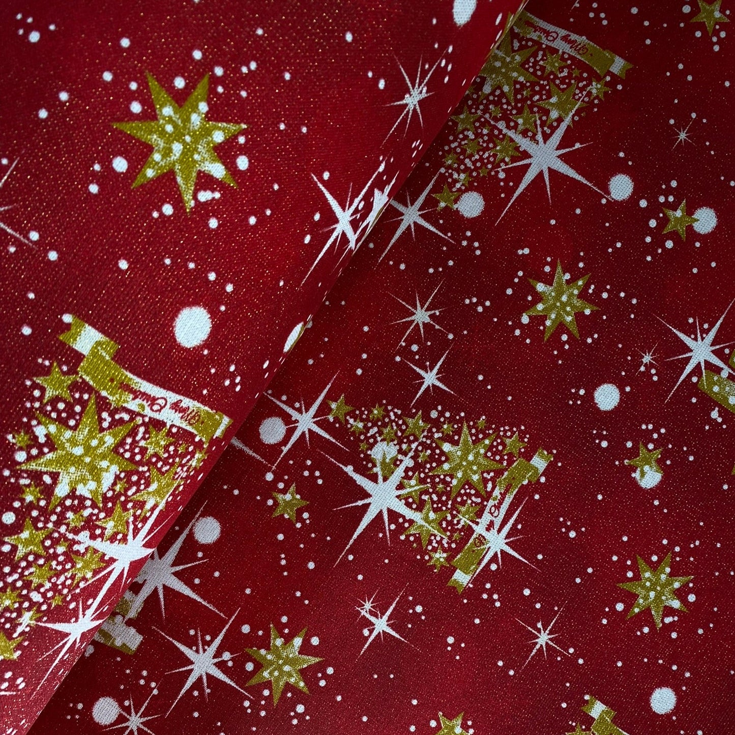 Panama Navidad Lurex Arbol Rojo