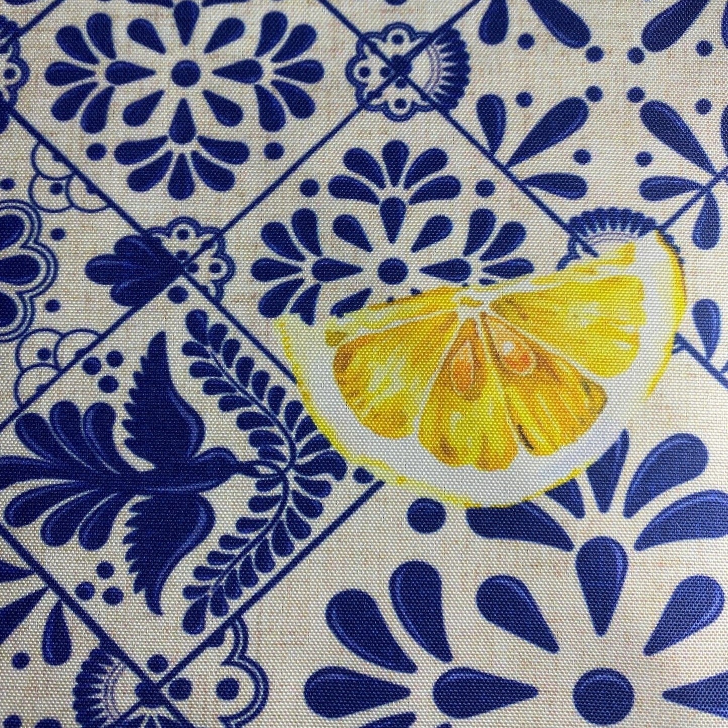 Tafeta 600 Talavera poblana con limones