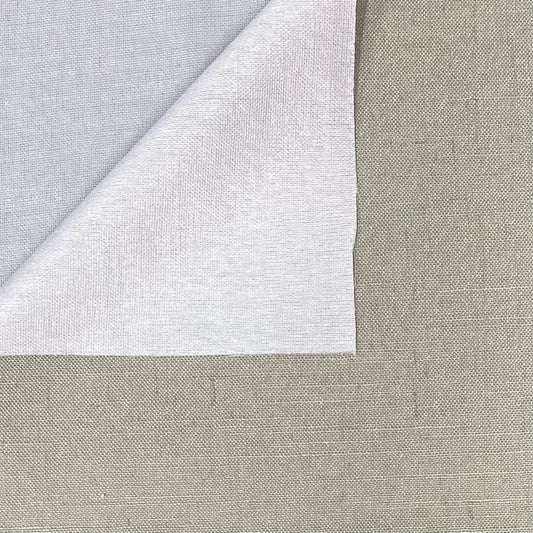 Tela lino TapicerĂa Gris