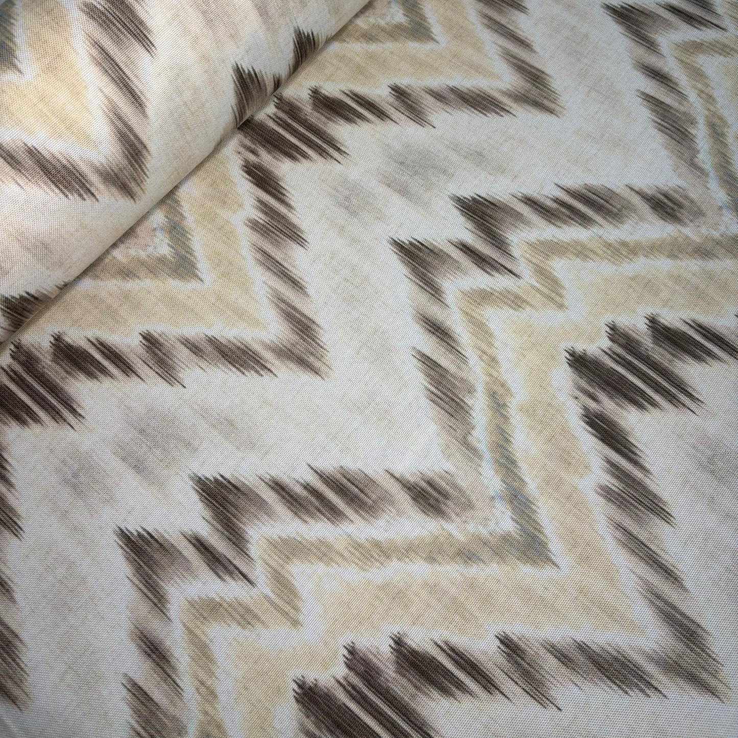 Half panama geometrico difuminado beige