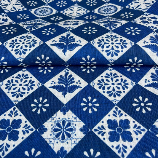 Half panama talavera mayolica