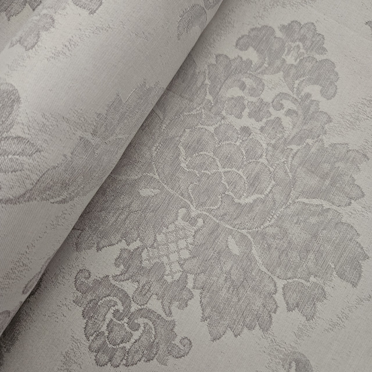 Jacquard Medallón - Gris