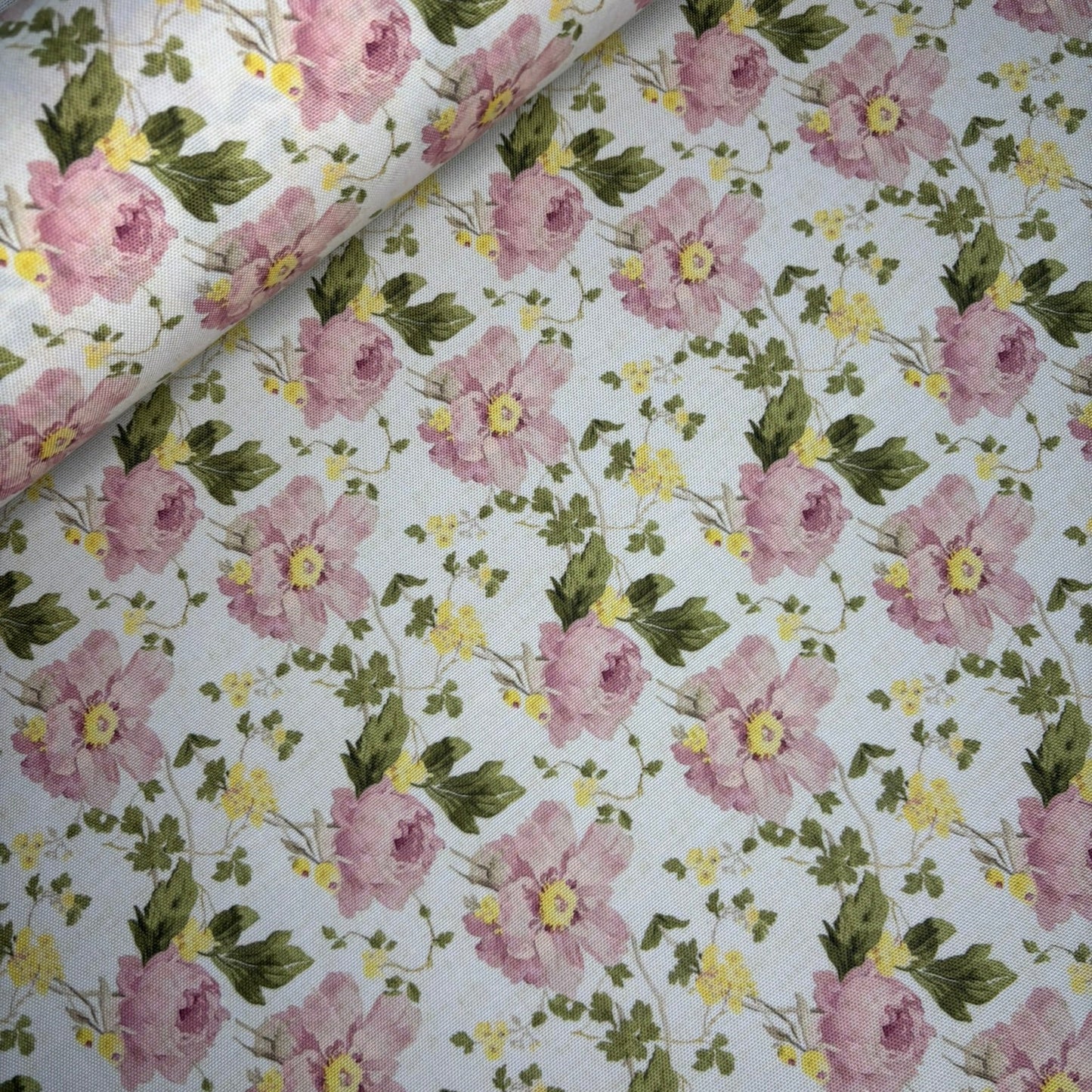 Half panama flor peonia rosa