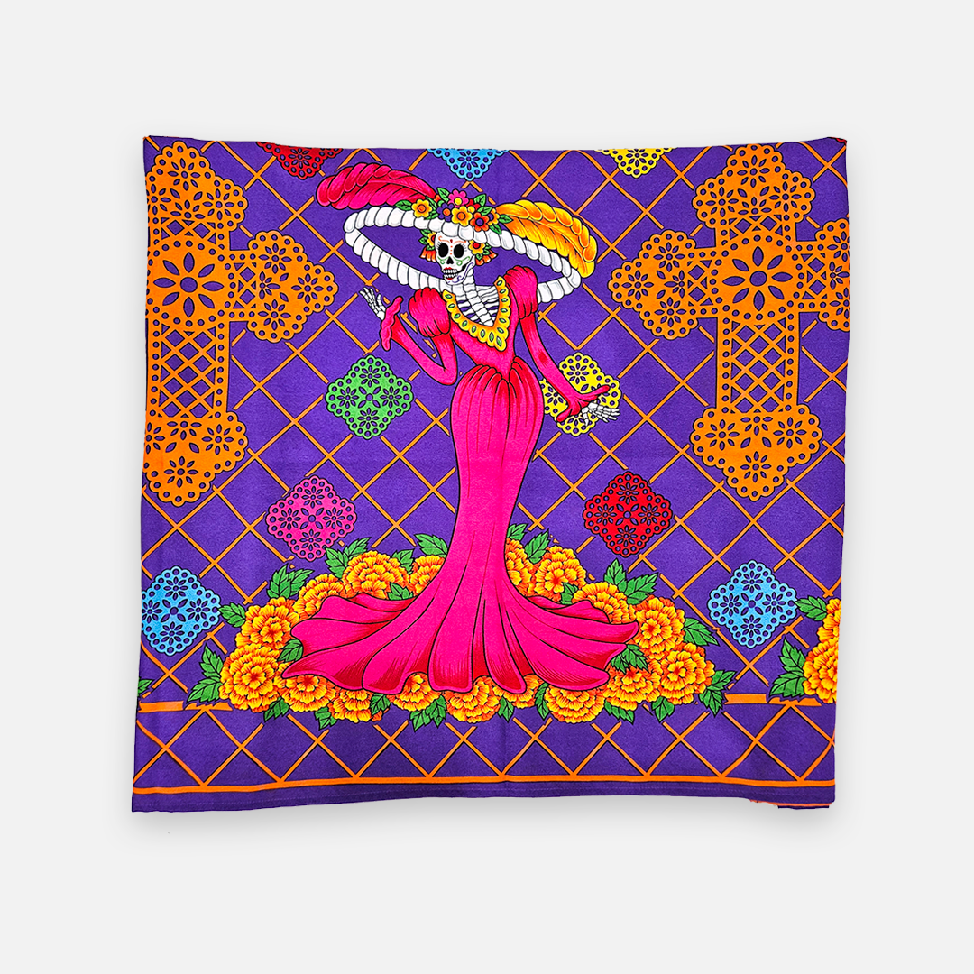 Mantel Catrina Morado