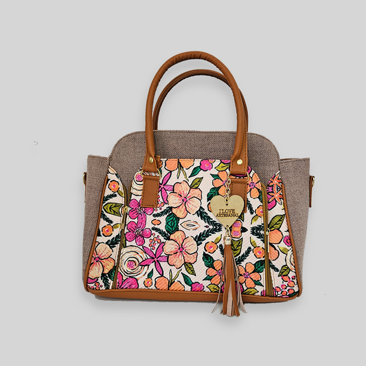 Bolsa artesanal - Primavera vintage