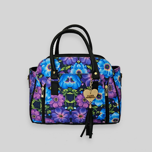 Bolsa artesanal - Violeta