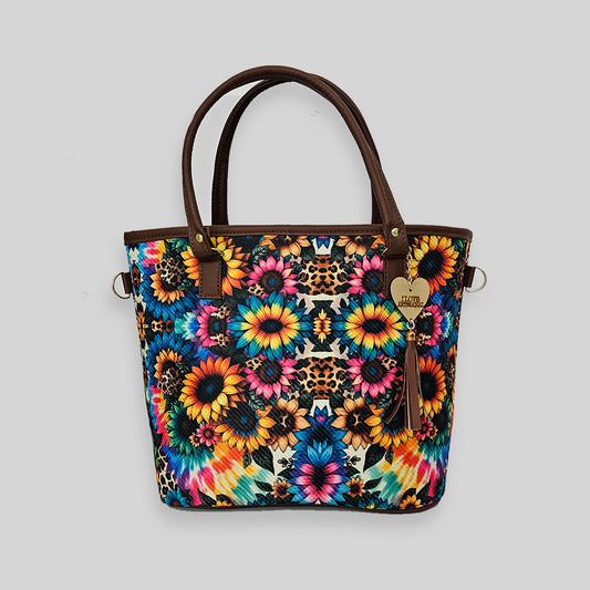 Bolsa artesanal - Girasol Hipnotic 2