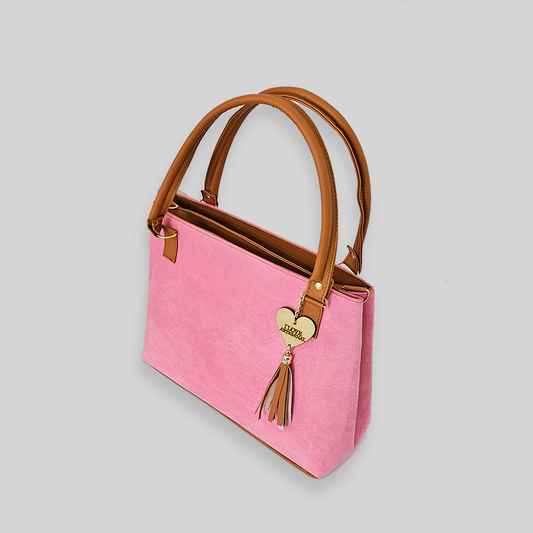Bolsa artesanal - Rosa Sue