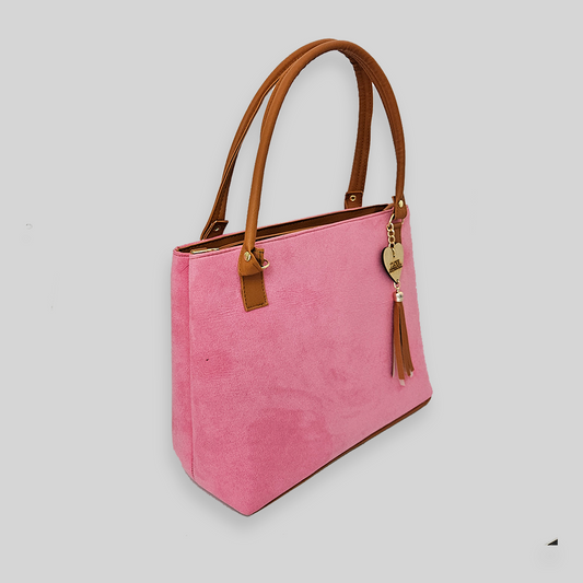 Bolsa artesanal - Rosa Sue