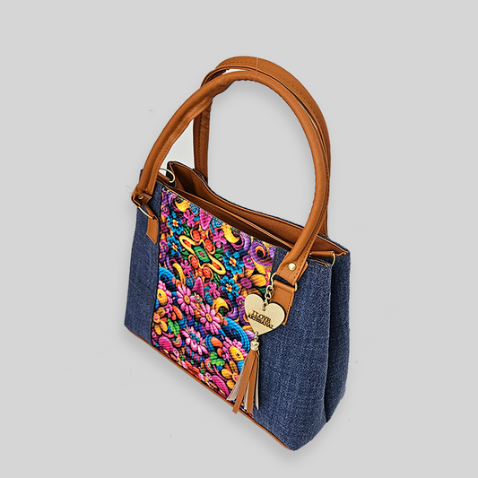 Bolsa artesanal - Daisy