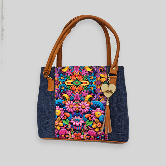 Bolsa artesanal - Daisy