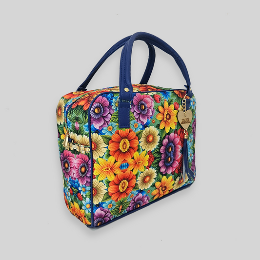 Bolsa artesanal - Flor Real